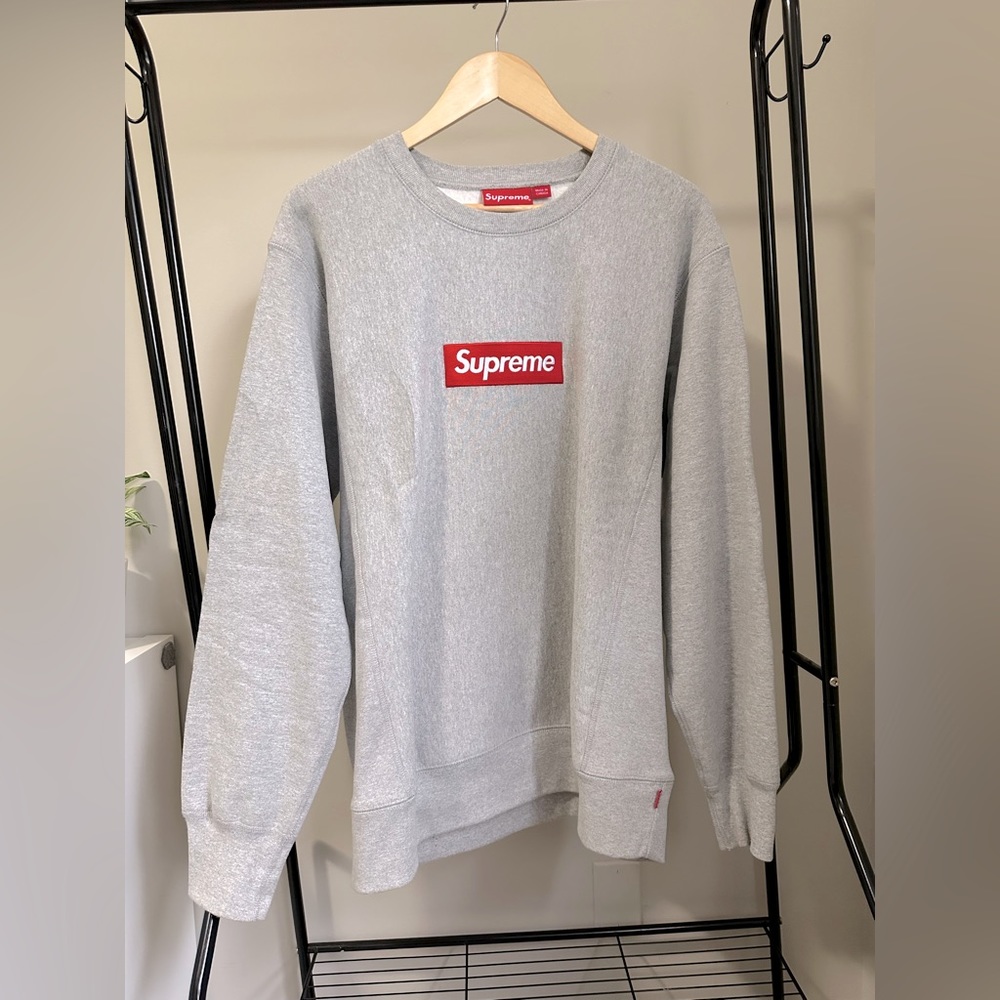 Supreme box logo crewneck from FW 15